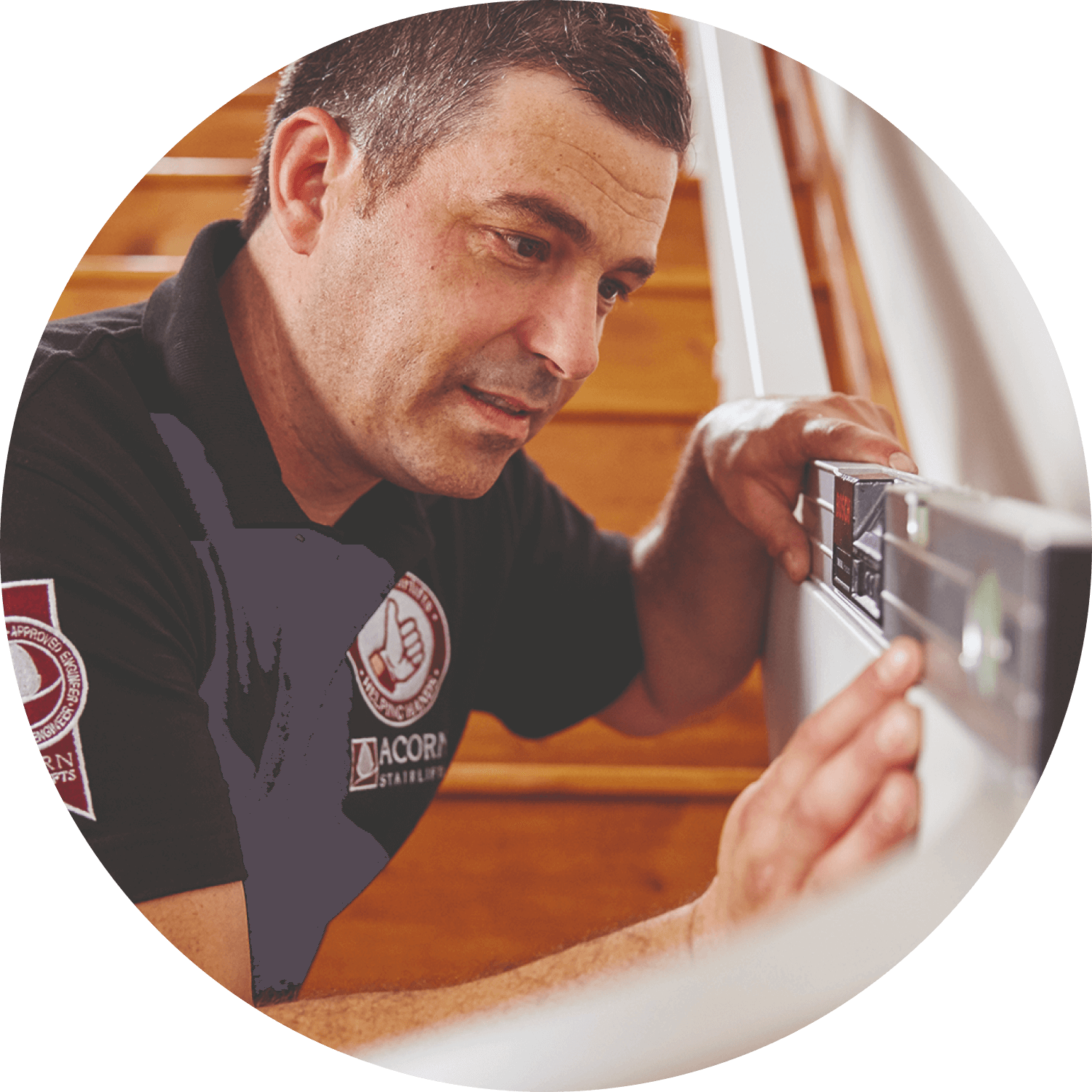 Acorn straight stairlift aftercare in Virginia
